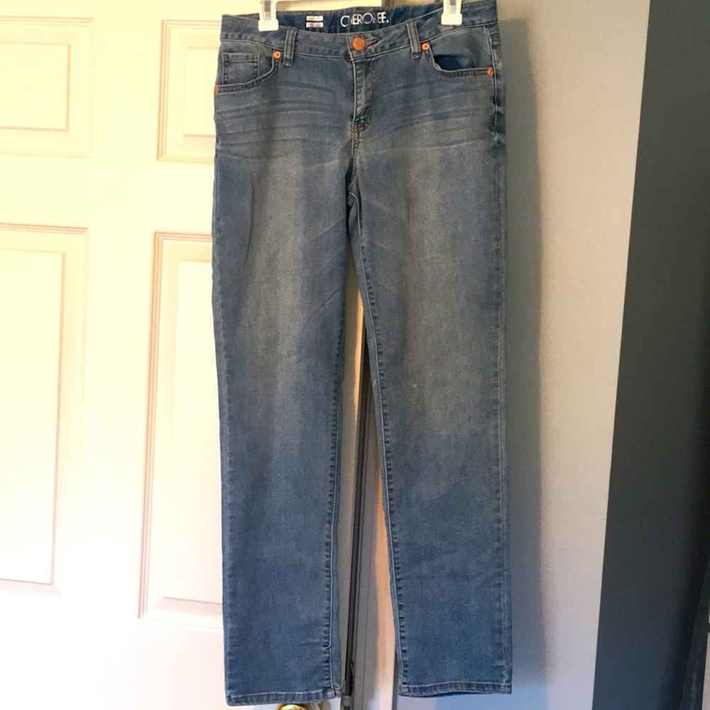 Cherokee Light Wash Jeans (NEVER WORN)